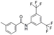 N-(3,5-BIS(TRIFLUOROMETHYL)PHENYL)(3-METHYLPHENYL)FORMAMIDE Struktur