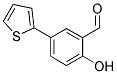 2-HYDROXY-5-(2-THIENYL)BENZALDEHYDE Struktur