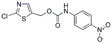 (2-CHLORO-1,3-THIAZOL-5-YL)METHYL N-(4-NITROPHENYL)CARBAMATE Struktur