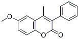 6-METHOXY-4-METHYL-3-PHENYLCOUMARIN Struktur