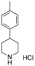 4-(4-METHYLPHENYL) PIPEIRDINE HYDROCHLORIDE Struktur