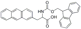 FMOC-DL-ALA(2-ANTH)-OH Struktur