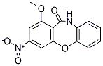 1-METHOXY-3-NITRODIBENZO[B,F][1,4]OXAZEPIN-11(10H)-ONE Struktur