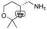 (R)-2,2-DIMETHYL-4-AMINOMETHYL-1,3-DIOXANE Struktur