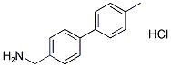 [4-(4-METHYLPHENYL)PHENYL]METHYLAMINE HYDROCHLORIDE Struktur