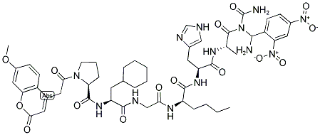 MMP-13 SUBSTRATE, FLUOROGENIC Struktur