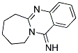 7,8,9,10-TETRAHYDRO-6H-AZEPINO[2,1-B]QUINAZOLIN-12-YLIDENEAMINE Struktur