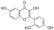 3,6,2',4'-TETRAHYDROXYFLAVONE Struktur