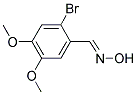 2-BROMO-4,5-DIMETHOXYBENZALDEHYDE OXIME Struktur