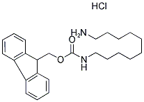 FMOC-DIAMINODECANE HCL Struktur