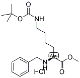 BZL-LYS(BOC)-OME HCL Struktur