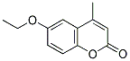 6-ETHOXY-4-METHYLCOUMARIN Struktur