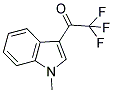 2,2,2-TRIFLUORO-1-(1-METHYL-1H-INDOL-3-YL)-1-ETHANONE Struktur