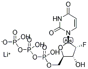 2'-FLUORO-2'-DEOXYURIDINE-5'-TRIPHOSPHATE LITHIUM SALT Struktur