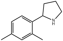 2-(2,4-DIMETHYLPHENYL)PYRROLIDINE Struktur