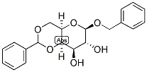 BENZYL 4,6-O-BENZYLIDENE-BETA-D-GALACTPYRANOSIDE Struktur