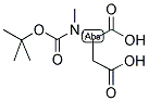 BOC-N-ALPHA-METHYL-L-ASPARTIC ACID Struktur