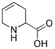 1,2,3,6-TETRAHYDRO-PYRIDINE-2-CARBOXYLIC ACID Struktur