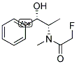 (1S,2S)-PSEUDOEPHEDRINE ALPHA-FLUOROACETAMIDE Struktur