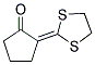 2-(1,3-DITHIOLAN-2-YLIDENE)CYCLOPENTANONE Struktur