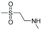 2-(METHYLAMINO)-1-(METHYLSULFONYL)ETHANE Struktur