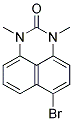 6-BROMO-1,3-DIMETHYL-1H-PERIMIDIN-2(3H)-ONE Struktur