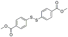 4,4'-DITHIOBISBENZOIC ACID, DIMETHYL ESTER Struktur