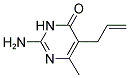 5-ALLYL-2-AMINO-6-METHYLPYRIMIDIN-4(3H)-ONE Struktur