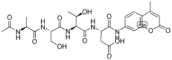 AC-ALA-SER-THR-ASP-AMC, 354151-60-3, 結(jié)構(gòu)式