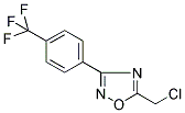 5-(CHLOROMETHYL)-3-[4-(TRIFLUOROMETHYL)PHENYL]-1,2,4-OXADIAZOLE Struktur