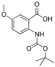 2-N-BOC-AMINO-5-METHOXYBENZOIC ACID Struktur