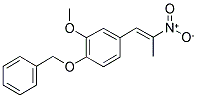 1-(4-BENZYLOXY-3-METHOXYPHENYL)-2-NITROPROPENE Struktur