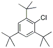 2,4,6-TRI-TERT-BUTYLCHLOROBENZENE Struktur