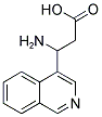 3-AMINO-3-ISOQUINOLIN-4-YL-PROPIONIC ACID Struktur