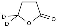 G-BUTYROLACTONE-5,5-D2 Struktur