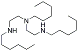 N,N',N''-TRIHEXYLDIETHYLENETRIAMINE Struktur