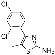 4-(2,4-DICHLORO-PHENYL)-5-METHYL-THIAZOL-2-YLAMINE Struktur