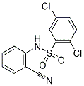 2,5-DICHLORO-N-(2-CYANOPHENYL)BENZENESULFONAMIDE Struktur