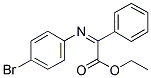 ETHYL (Z)-2-(4-BROMOPHENYLIMINO)-2-PHENYLACETATE Struktur