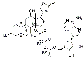 3-AMINO-3-DEOXYDIGOXIGENIN-9-ATP Struktur