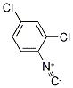 2,4-DICHLOROPHENYL ISOCYANIDE Struktur