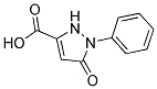 5-OXO-1-PHENYL-2,5-DIHYDRO-1H-PYRAZOLE-3-CARBOXYLIC ACID Struktur