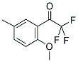 2'-METHOXY-5'-METHYL-2,2,2-TRIFLUOROACETOPHENONE Struktur