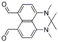 1,2,2,3-TETRAMETHYL-2,3-DIHYDRO-1H-PERIMIDINE-6,7-DICARBALDEHYDE Struktur