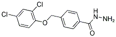 4-(2,4-DICHLORO-PHENOXYMETHYL)-BENZOIC ACID HYDRAZIDE Struktur