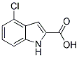 4-CHLORO-1H-INDOLE-2-CARBOXYLIC ACID Struktur