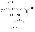 3-N-BOC-3-(2,3-DICHLOROPHENYL)PROPIONIC ACID Struktur