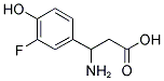 3-AMINO-3-(3-FLUORO-4-HYDROXY-PHENYL)-PROPIONIC ACID Struktur