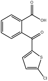 2-(2-CHLORO-5-THENOYL)BENZOIC ACID Struktur