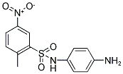 N-(4-AMINO-PHENYL)-2-METHYL-5-NITRO-BENZENESULFONAMIDE Struktur